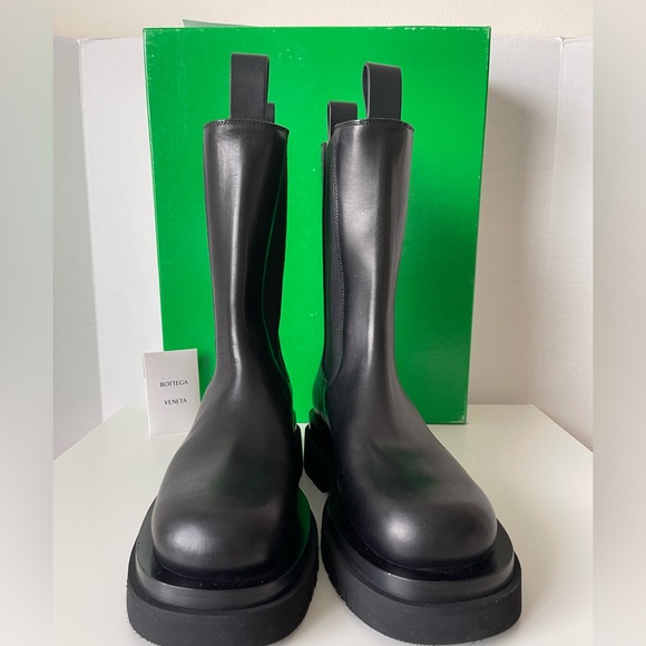 NIB Bottega Veneta Men’s Lug Leather Boots main image 9